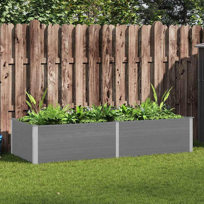vidaXL Planter 250x100x54cm HKC gray - QUORE