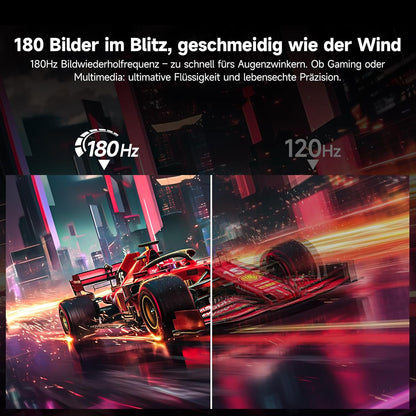 KOORUI Gaming Monitor 23.6 inch 23.5 FHD 180Hz VA /R1500 - QUORE