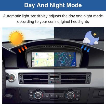 8,8 Inch Autoradio – Touchscreen Multimedia Systeem – Navigatie Radio Speler – CarPlay Android Auto Mirrorlink – Draadloos Verbinden – HD Resolutie 1920x720 Pixels