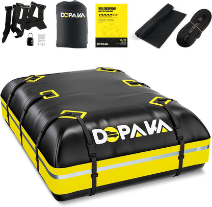 Daktas – Autodaktas – Dakkofferzak – Bagagedragertas – Dakbagagetas – 595 Liter – Waterdicht 1000D PVC