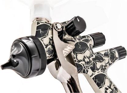 Air Pressure Spray Gun – Verfspuit – Spuitpistool – Lakspuit – HVLP Spuit – 1.3 mm Nozzle – Transparante Luchtkap – Verstelbare Spuitmodi