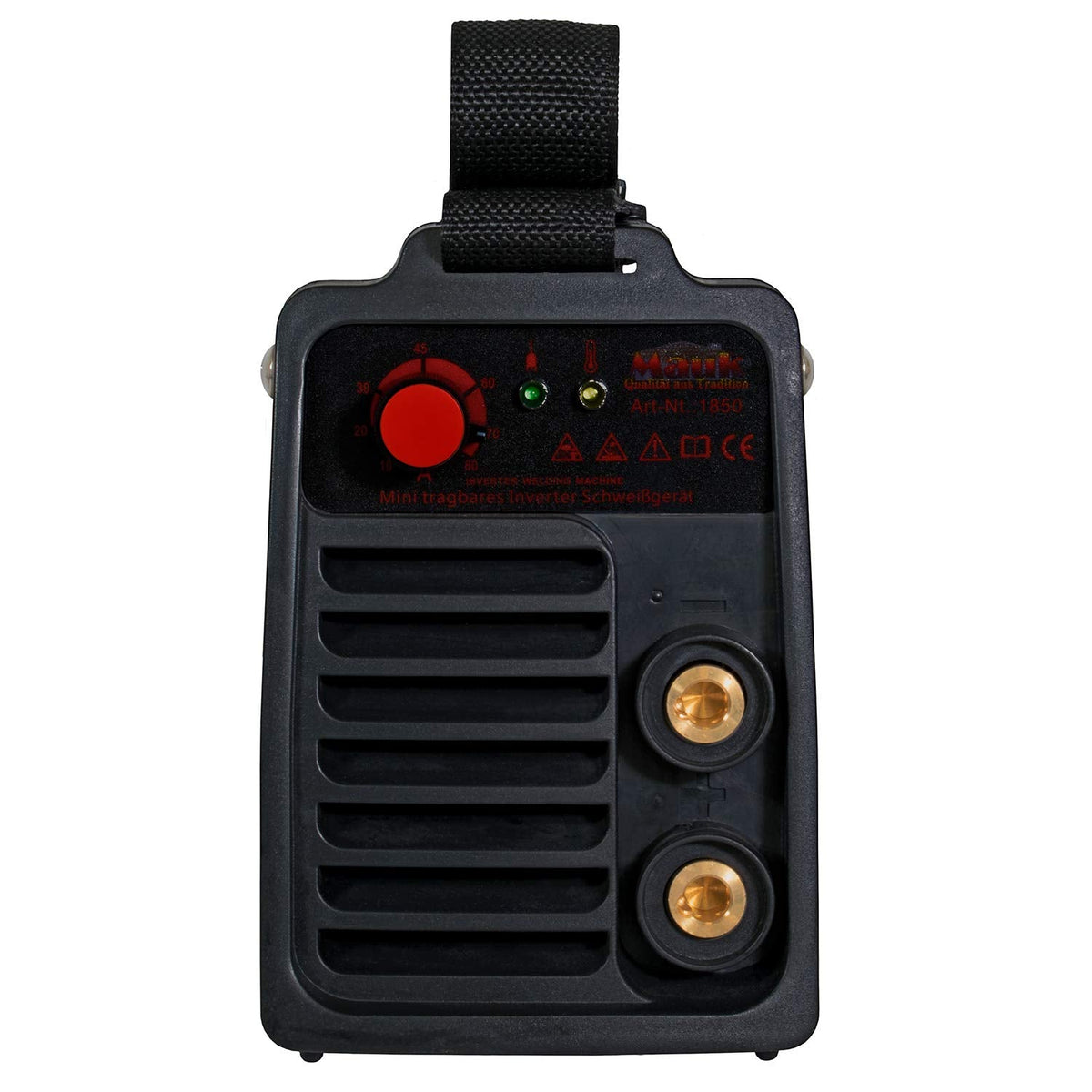 Mauk 1850 Mini Inverter lasapparaat E-hand MMA (20-80 A, elektrode 1,6 mm-2,5 mm, incl. accessoires)