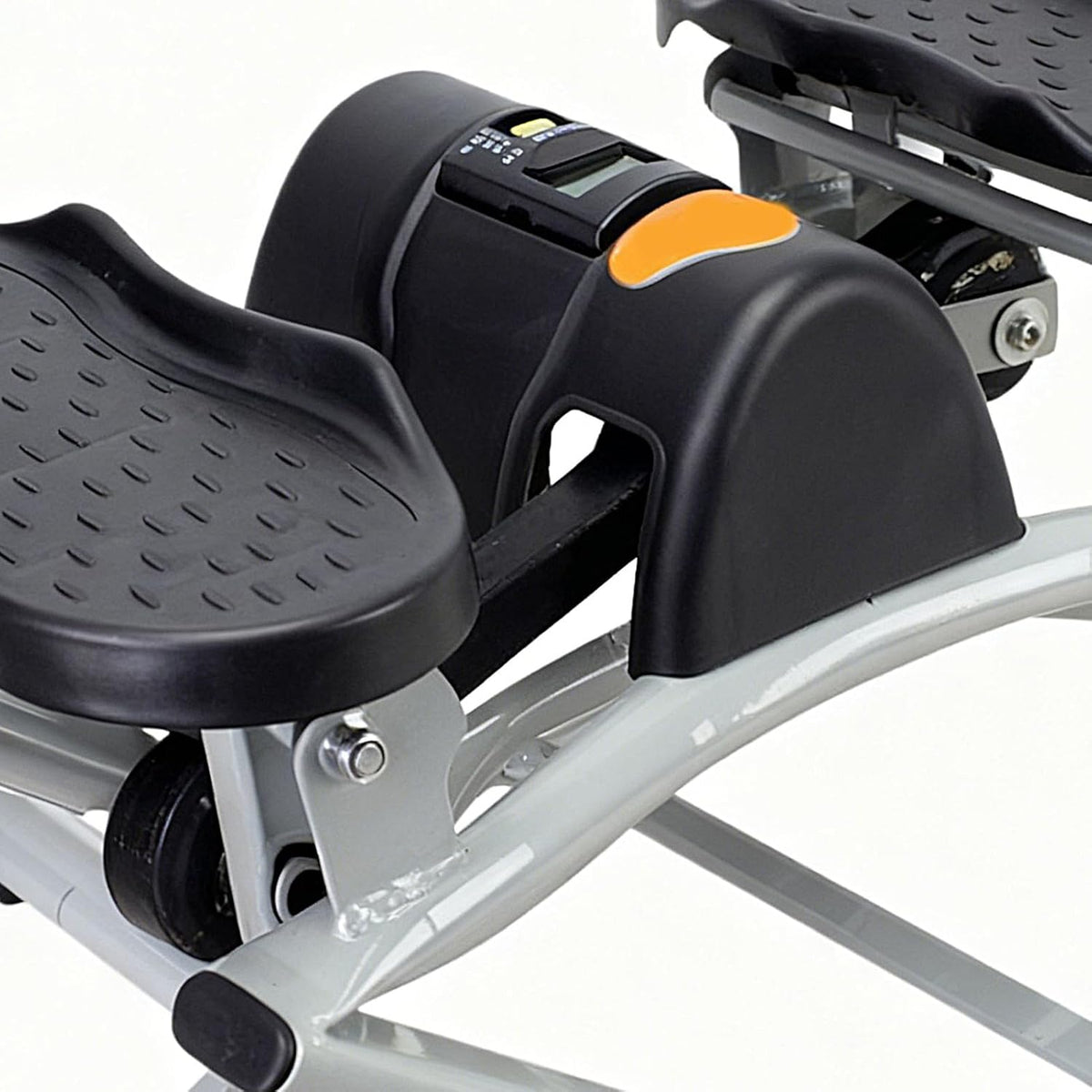 Exercise Step Machine, Portable Leg Trainer with Resistance Band, Rock Stair Training Machine, ABS with Non-Slip Pedals and Adjustable Tension, Fitness Equipment for Glutes Abs