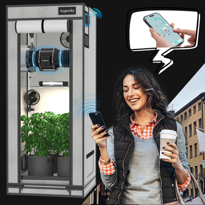 App Luchtafzuiger 125 mm 35 W – Kanaalventilator – Afzuigventilator – Buisventilator – Kanaalafzuiger – Wifi App-bediening – Driefasige EC-motor
