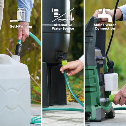 Bosch mobiele accuhogedrukreiniger UniversalAquatak 36V-100 (voor reiniging thuis of onderweg; 36 Volt System; max. 45 minuten looptijd; zonder accu)