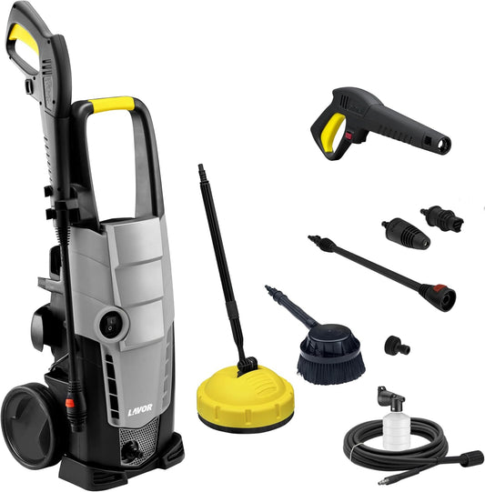 Hogedrukreiniger – High Pressure Cleaner – Spuitmachine – Waterstraalreiniger – Terrasreiniger – 150 Bar Max Druk – 2100 Watt Vermogen