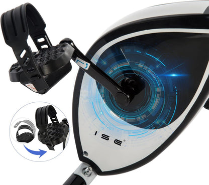 Hometrainer – Fitnessfiets – Trainingsfiets – Indoor Bike – Fietsapparaat – Inklapbaar Ontwerp – 8 Verstelbare Magnetische Weerstanden – LCD Display Met Hartslagmeter