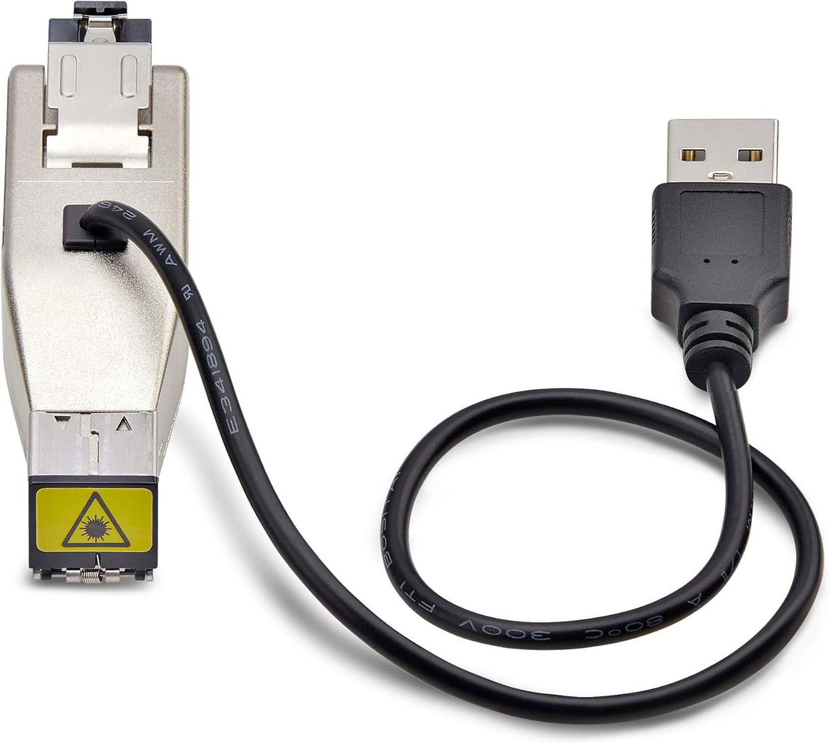 StarTech.com Gigabit Glasvezel naar RJ45 Ethernet Media Converter Dongle, Optisch Singlemode 10km/Multimode 800m, USB Voeding