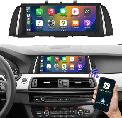 10,25 Inch Autoradio Touchscreen – Multimedia Scherm – Navigatiesysteem – Infotainment Display – Android Auto CarPlay – Draadloze Smartphone Integratie – HD Resolutie 1920x720 – Originele Functies Behoud