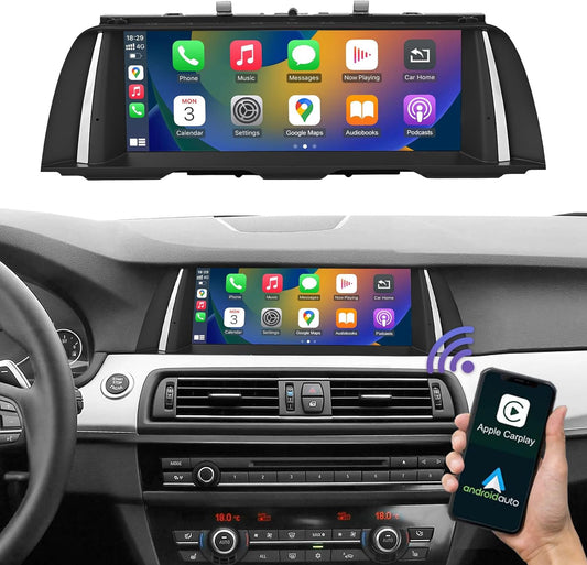 10,25 Inch Autoradio Touchscreen – Multimedia Scherm – Navigatiesysteem – Infotainment Display – Android Auto CarPlay – Draadloze Smartphone Integratie – HD Resolutie 1920x720 – Originele Functies Behoud
