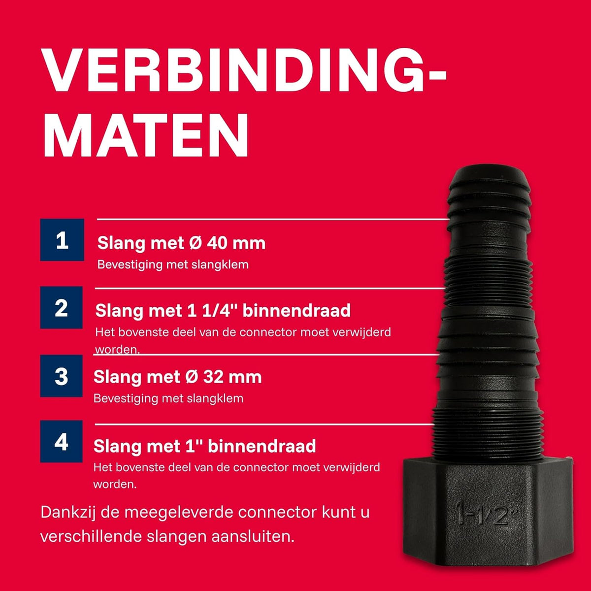 Vuilwaterpomp – Dompelpomp – Waterpomp – Drainagepomp – Noodpomp – Uitschuifbare Pompvoet – Vlakke Aanzuiging 1 Mm – 800 W – 20.000 L/uur – Max. Opvoerhoogte 8 M