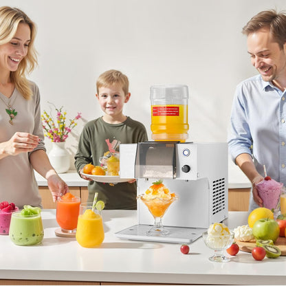 Sneeuwvlok-Ijsmachine – Ijsmachine, Ijsscheerapparaat, Bingsu Machine, Sneeuwijsmachine – 80 kg/dag – 90 sec snelkoeling