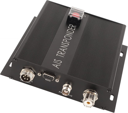 AIS Transceiver, 156.025 Tot 162.025MHz DSC Ontvangst Marine Dual Channel AIS Ontvanger Transponder met GPS Ontvanger, 3 Mode, Uitgerust met SOS Veiligheidsknop