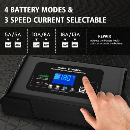 Acculader – Batterijlader – Oplader – Accuoplader – Voertuiglader – Intelligent Automatisch Laden – Reparatiemodus Sulfatering Tegen