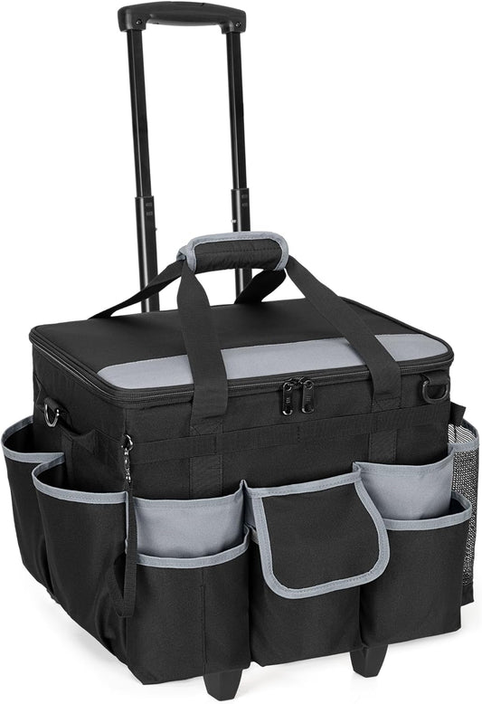 Grote tactische Kampeerkeukenorganizer, Hangende Opbergtas voor Kookgerei met Keukenrolhouder en Meerdere Zakken, Draagbare Kampeerkeukenorganizer, Alleen Tas