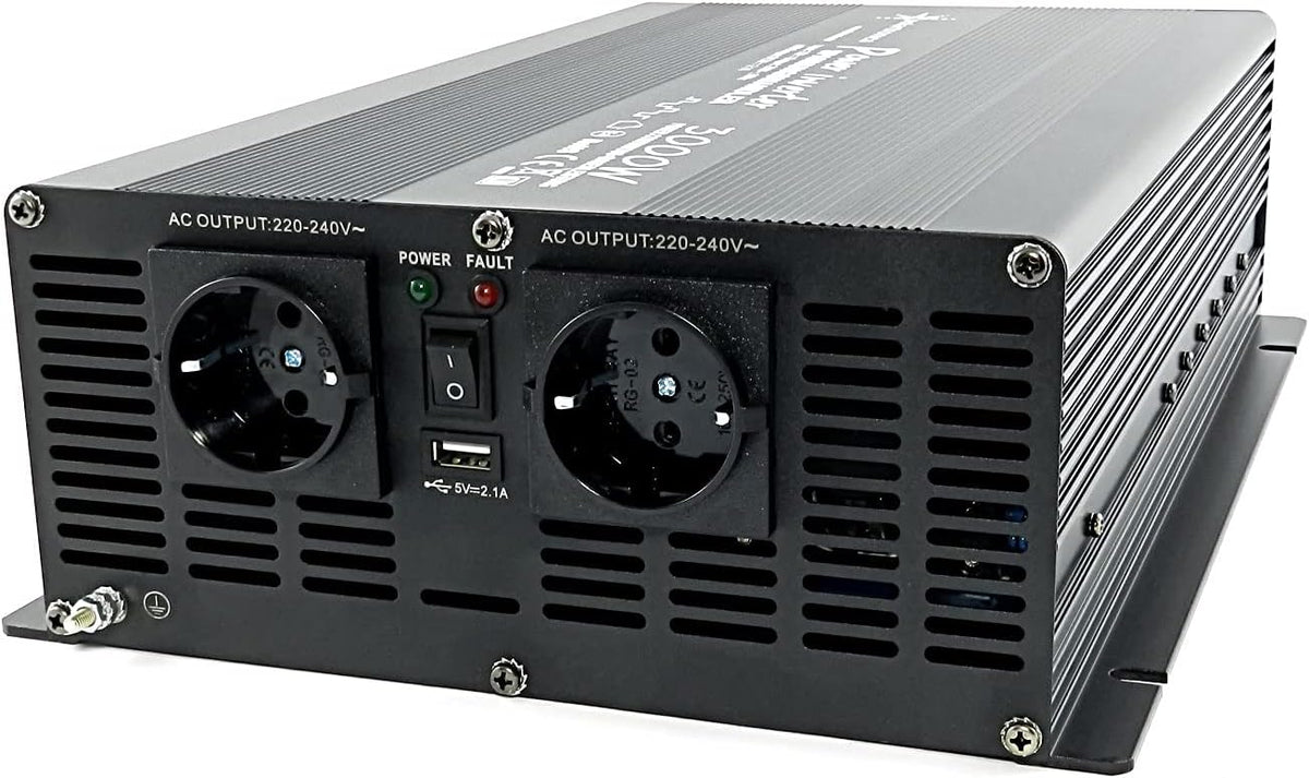 Spanningsomvormer 3000 Watt 12-230 V