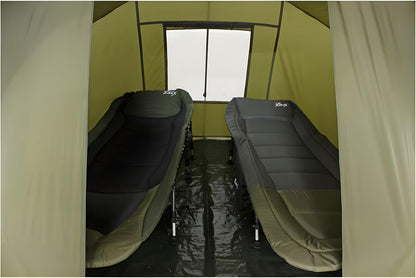 Lucx® Coon Karpertent voor 2 personen, vistent bivvy tent voor 1 tot 2 personen, Carp Dome, 10.000 mm