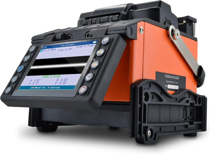 Kern tot Kern Glasvezel Optische Lasmachine Fusielasmachine (Met 4 paar elektroden) FTTH Fiber Optische Fusion Splicer Splicing Machine for SM MM DS NZDS (SS413F)