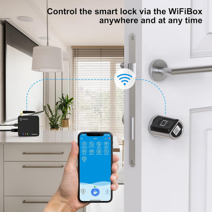 Welock Wifibox 3 Smart Bluetooth gateway wifi voor welock elektronisch deurslot, voor ontgrendeling op afstand en Alexa-verbinding