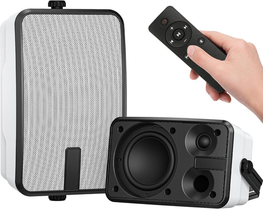 Bluetooth-Luidspreker Set van 2 – Draadloze Speakers – Luidsprekerset – Buitenspeakers – Boxen – 40 W RMS per speaker – IPX5 Waterbestendig