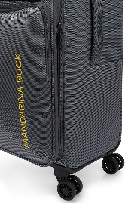 Mandarina Duck Zephyr Trolley Large EXP, grafietgrijs, ZEPHYR