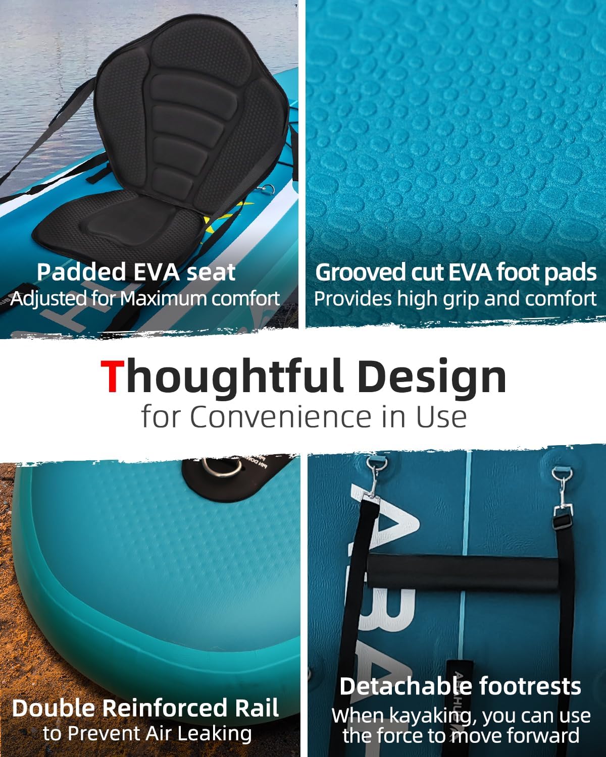 <font dir="auto" style="vertical-align: inherit;"><font dir="auto" style="vertical-align: inherit;">        Abahub Inflatable SUP Board, 320x78x15cm Stand Up Paddling Board Set, Blue/Green/Orange/Red Standup Paddle Board with Adjustable Aluminum Paddle, K