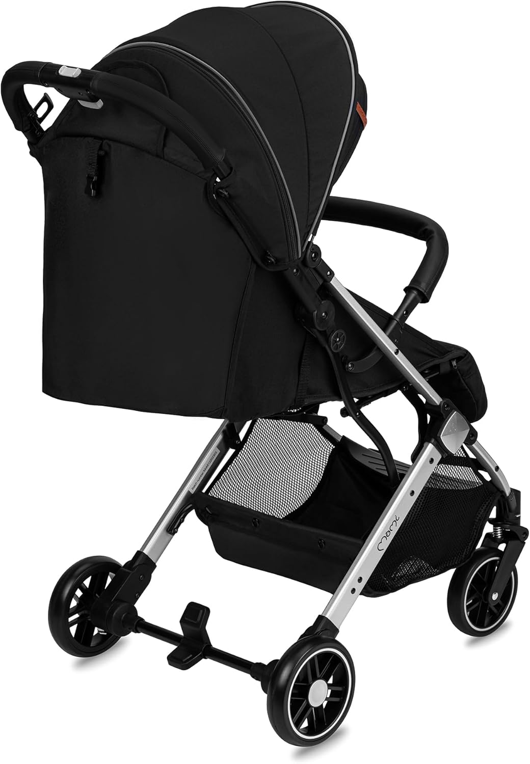 MOMI ESTELLE kinderwagen voor kinderen vanaf 6 maanden tot max. lichaamsgewicht van 15 kg, H105 x B 51 x D 75 cm, inklapbaar tot de afmetingen H65 x B51 x D21 cm, gewicht 7,5 kg, 5-punts