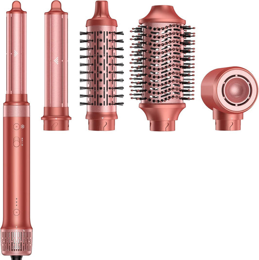 5-In-1 Air Styler – Föhnborstel – Krultang – Krulborstel – Volumeborstel – 110.000 Tpm Borstelloze Motor – 23 M/S Luchtstroom