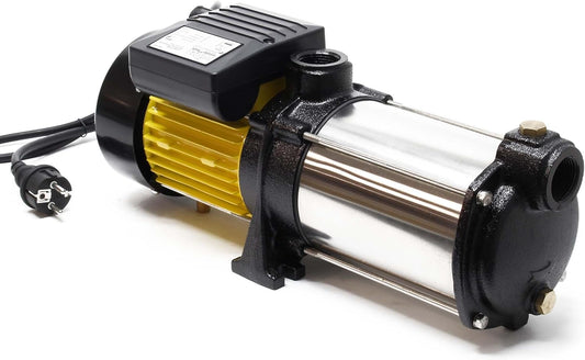 Meertraps Centrifugaalpomp – Waterpomp – Huiswaterpomp – Tuinpomp – Regenwaterpomp – 900 W En 6600 L/U – 55 M Opvoerhoogte