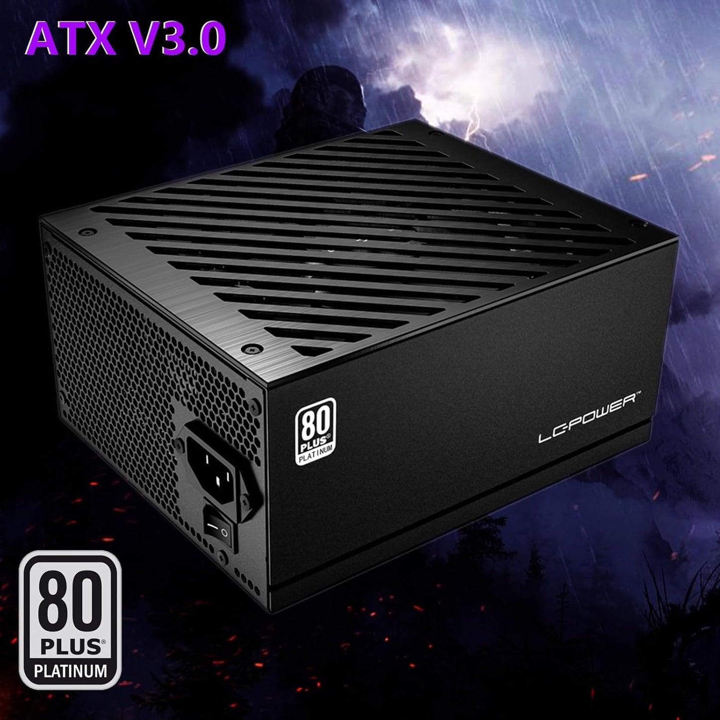LC-POWER 1000W platina voeding voor pc