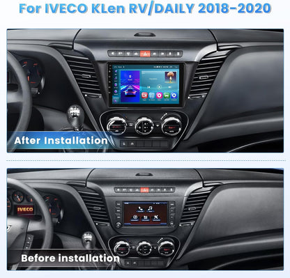 Autoradio Android 13 – Navigatiesysteem – Multimedia Speler – 2 Din Radio – Touchscreen 9 Inch – Draadloze CarPlay – GPS Navigatie – Waterdichte Achteruitrijcamera