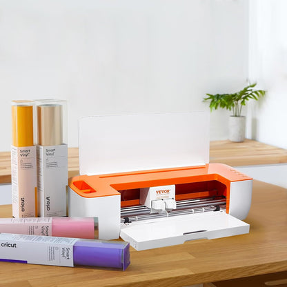 VEVOR Vinylsnijder, snijplotter met Bluetooth-connectiviteit, compatibel met iOS, Android, Windows en Mac, massieve ontwerpen inbegrepen, voor het maken van gepersonaliseerde kaarten, woondecoratie