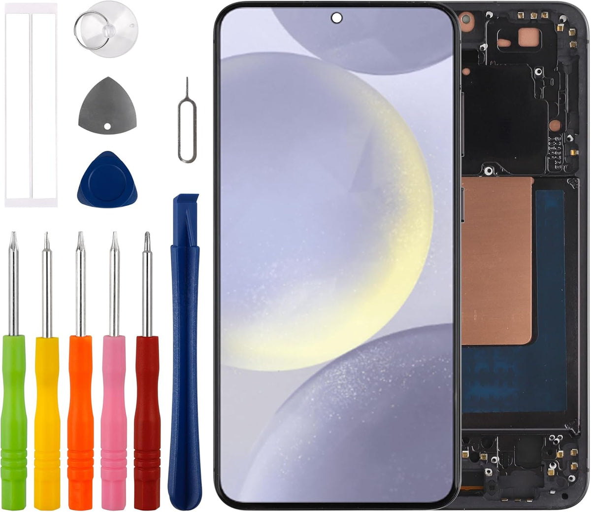 Duotipa [EU-versie] nieuw 6,7 inch TFT-display, compatibel met Samsung Galaxy S24+, SM-S926B, lcd-display, touchscreen, digitizer, montage met reparatiegereedschap, geen vingerafdrukfunctie