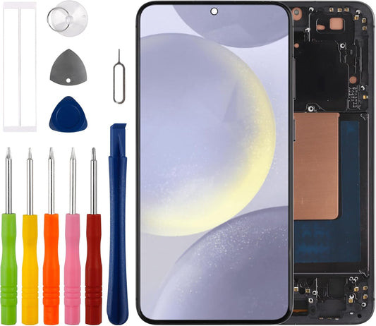 Duotipa [EU-versie] nieuw 6,7 inch TFT-display, compatibel met Samsung Galaxy S24+, SM-S926B, lcd-display, touchscreen, digitizer, montage met reparatiegereedschap, geen vingerafdrukfunctie