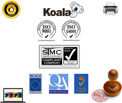 Koala [With Chip] Compatible Toner Cartridges Replacement for HP 216A W2410A W2411A W2412A W2413A for Color Laser MFP M182n M183fw M183fw LaserJet Pro M155a M155 M182 M183, Black Cyan Magenta Yellow - QUORE