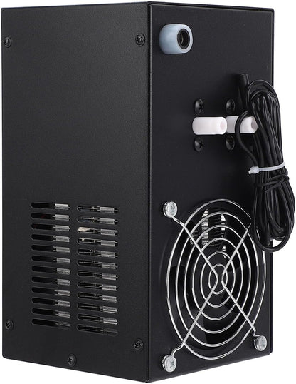 Aquarium Waterkoeler EU Stekker – Aquariumkoeler, Waterkoeler, Chiller, Koelmachine – Voor Tot 35L – 120W Vermogen, Digitaal Display