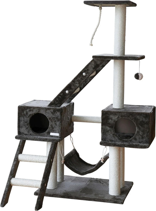 Kerbl Pet Krabpaal granaat, grijs 70 x 50 x 150 cm