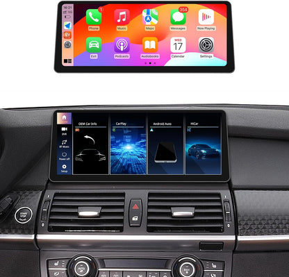 für BMW X5 E70 X6 E71 Carplay Android Auto Radio Touchscreen Original CCC Auto Stereo 2007-2010 Linux System (E70 CCC System