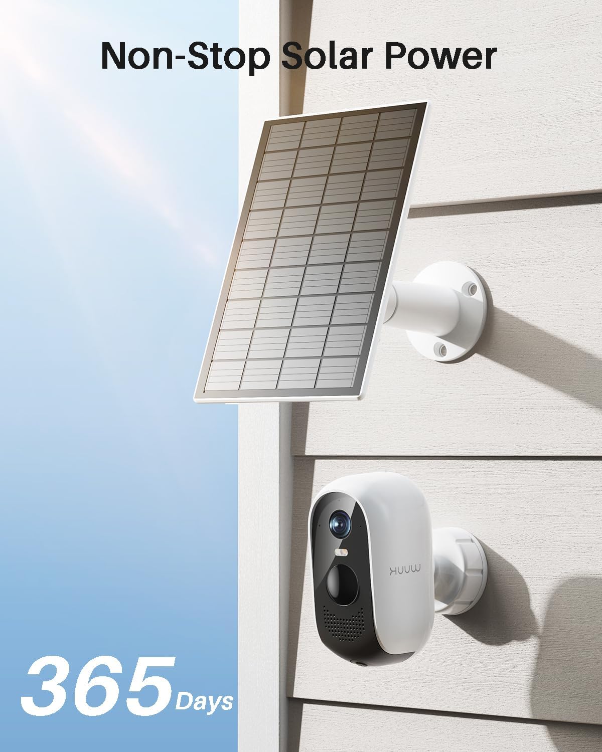 Bewakingscamera Buiten – Buitencamera – Veiligheidscamera – Camerabewaking – Outdoor Camera – 2K QHD Resolutie – Zonne-energie Met Ingebouwde Accu