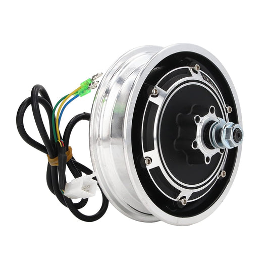 10 Inch Elektrische Scooter Wielnaaf, 48V 1000W Borstelloze Schijfrem Naaf Motor Elektrische Fiets Accessoire