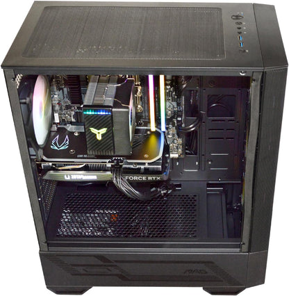Next Spike 27 Desktop-gaming-pc, Intel Core i5 12400F, RAM 16 GB DDR4, 1 TB SSD Nvme, Nvidia GeForce RTX 4060, Windows 11