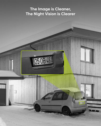SANNCE PoE Bewakingscameraset, 5MP, 8CH NVR + 4 x 3 MP, waterdicht, met Smart IR-leds, bewegingsdetectie, app-alarm, nachtzicht tot 30 meter