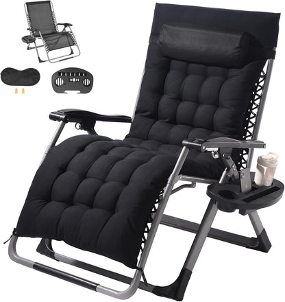 Zero Gravity Relaxstoel – Anti Gravity Stoel – Relaxfauteuil – Tuinstoel – Recliner Stoel – Verstelbaar Tot 500 kg – Stevig Stalen Frame
