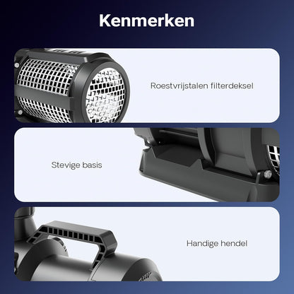 SunSun SuperEco CET-26000 vijverpomp filterpomp 330 W debiet 26.000 l/h met 10 meter kabel