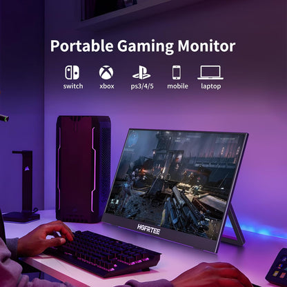Draagbare Monitor Touchscreen – Externe Monitor – Tweede Scherm – Draagbaar Scherm – Touchscreen Monitor – 14,1 Inch IPS 1920 x 1200 – USB-C en Mini HDMI