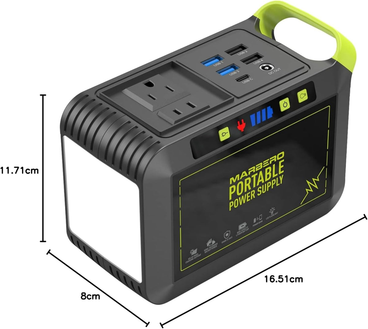 Draagbare Powerstation – Generator – Accubank – Mobiele Energie – Powerbank – 88Wh 24000mAh – Compact en Lichtgewicht – Meerdere Snellaadpoorten - QUORE