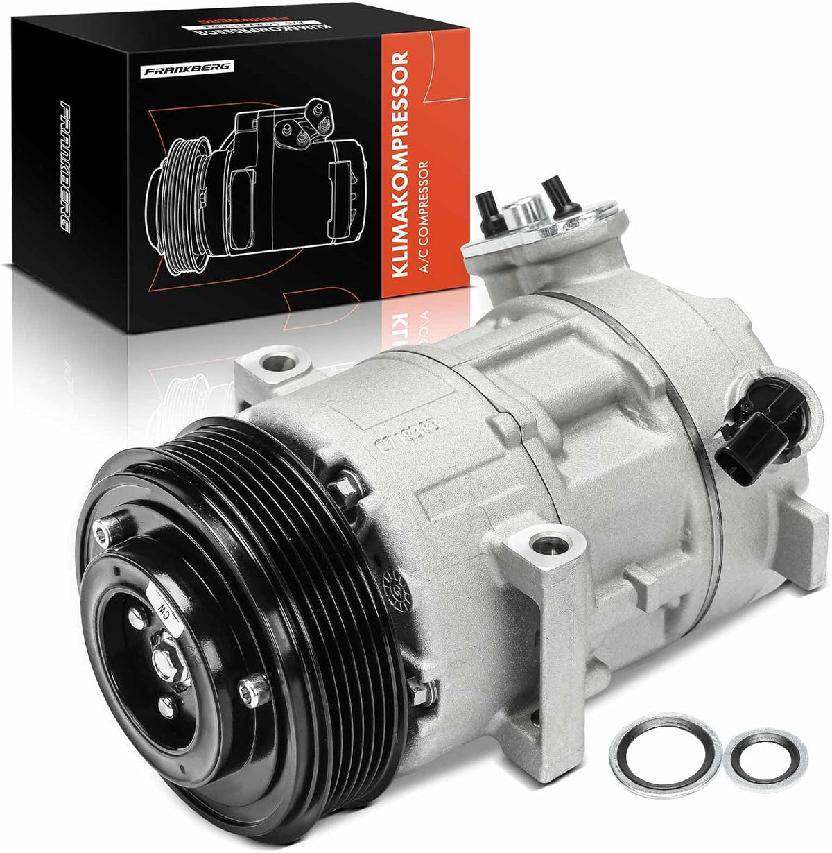 Frankberg 39006351 Airconditioning Compressor Airconditioning Magnetische koppeling Compressor voor airconditioning Vervanging #