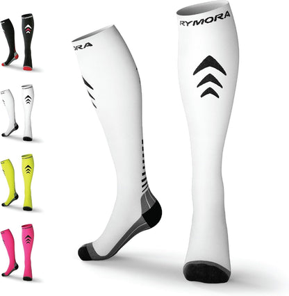 Rymora compressiekousen, gevoerd, getrapte compressie, unisex voor mannen en vrouwen