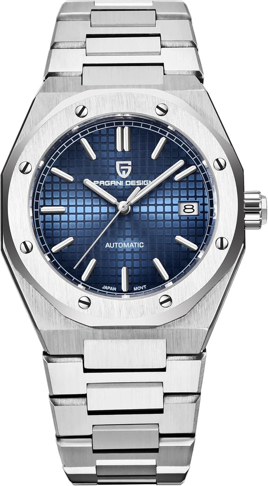 Pagani Design Horloges Mannen Japanse NH35 Beweging Automatische Duik Mechanische Sport Waterdicht Saffier Glas Roestvrij Staal Polshorloge