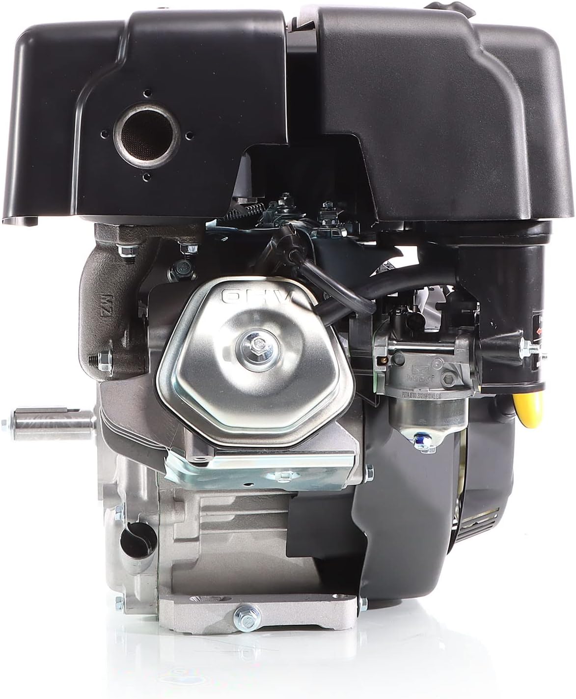 LIFAN 190 FD-B E-Start benzinemotor met 15 pk 1-cilinder voor kleine machines en karts, luchtgekoelde 4-taktmotor met 25 mm krukas, OHV-kleppenaandrijving en 420 cc cilinderinhoud